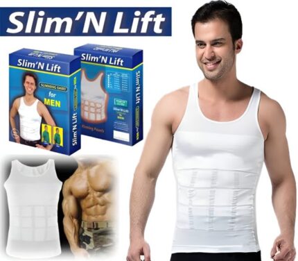 Slim N Fit Body Shaper Vest Shirt – Tank Top Sleeveless Shape Wear For Men