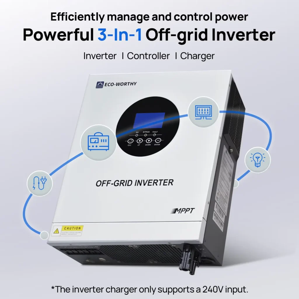48V ECO-WORTHY Solar Inverter System